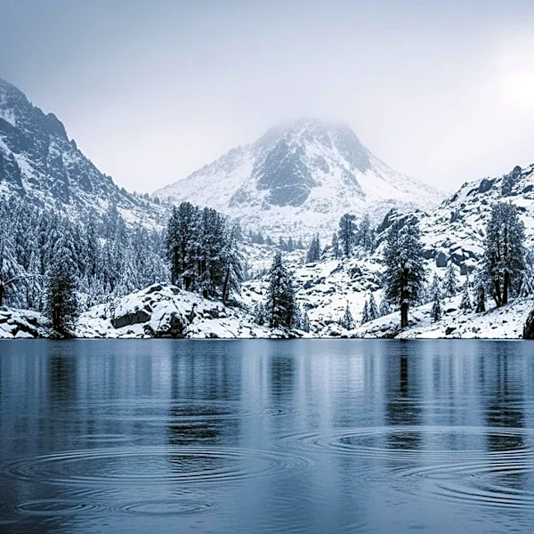 Snow Accumulation in Colorado's High Country with Rain in Denver