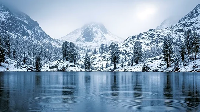 Snow Accumulation in Colorado's High Country with Rain in Denver