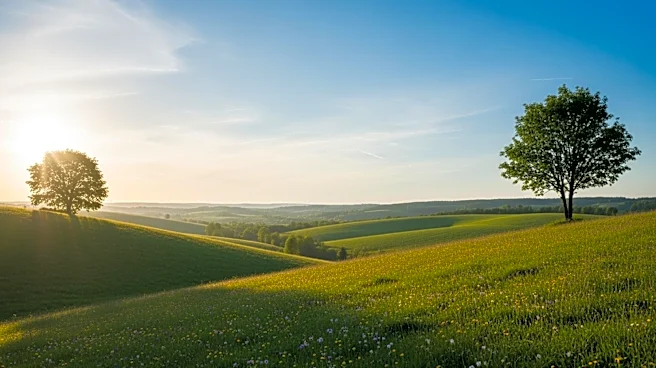 Sunny Skies and Mild Temperatures in Jefferson, GA
