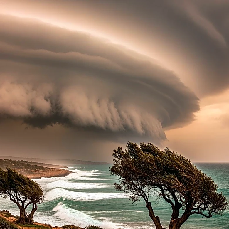 Severe Storm and Saharan Dust Impact Greece, Fatality Reported