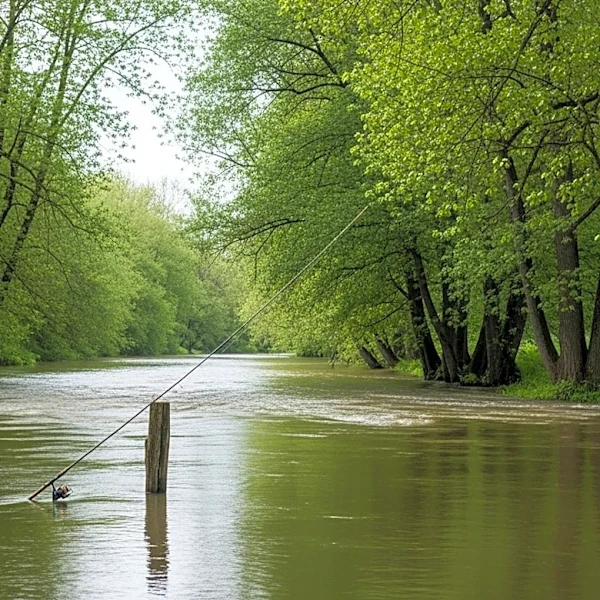 Flooding Reschedules Trout Derby at Powder Mills Park