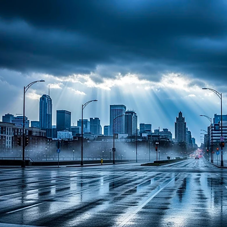 Philadelphia Region Experiences Temperature Drop After Overnight Storms