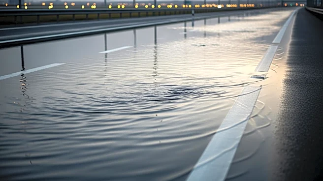 Flooding Causes Traffic Disruption Near Chicago O'Hare Airport