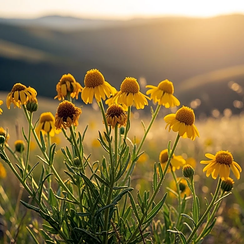 Wildflower Blooms Thriving in Santa Monica Mountains Amid Spring Heat