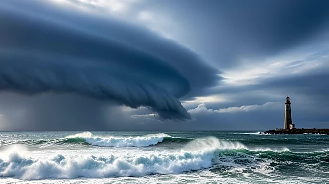 Coastal Storm Approaches NYC with Heavy Rain and Strong Winds
