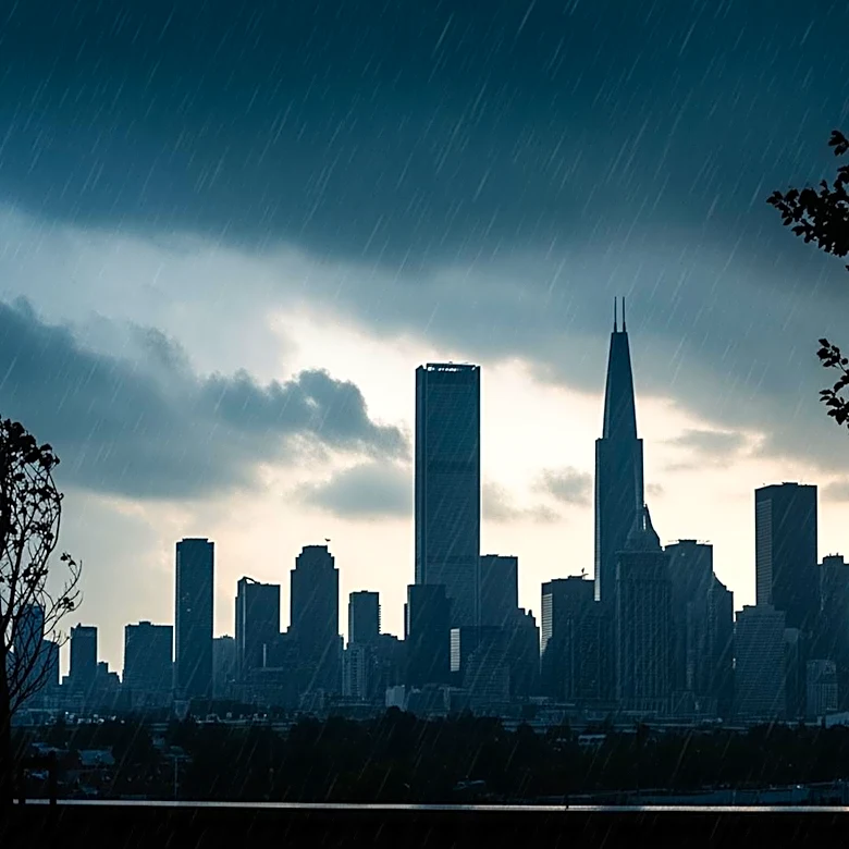 Severe Storms Hit Chicago with Heavy Rain and Strong Winds