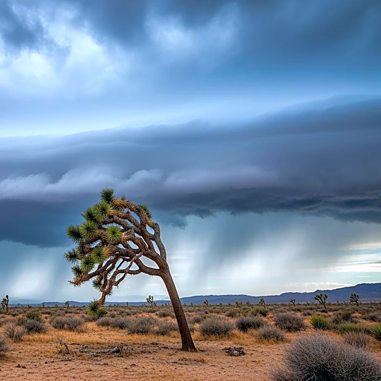 Las Vegas Faces Unusual Weather Patterns with High Winds and Rain