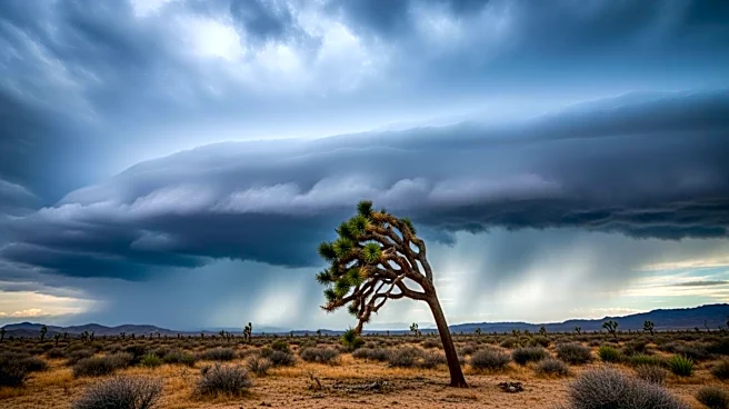 Las Vegas Faces Unusual Weather Patterns with High Winds and Rain