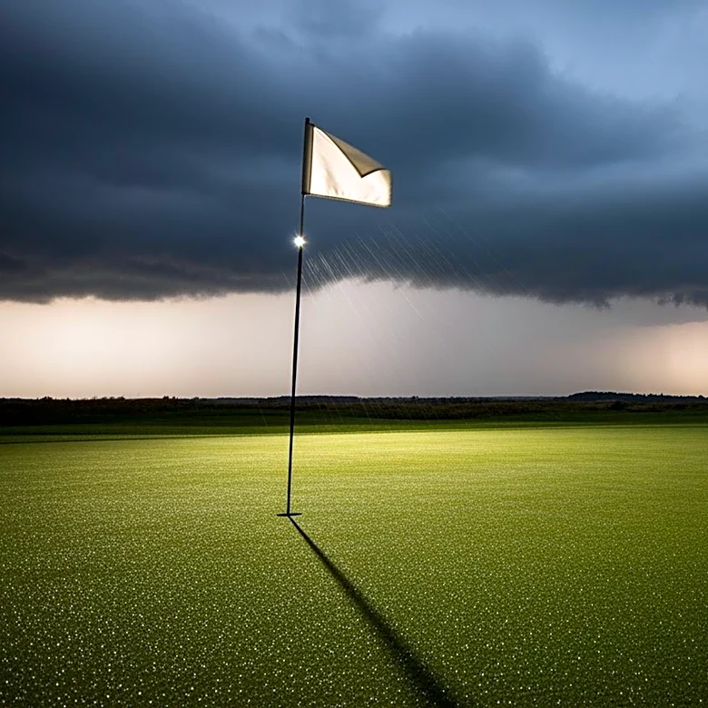 Lightning Delays and Rain Forecast at Valero Texas Open in San Antonio