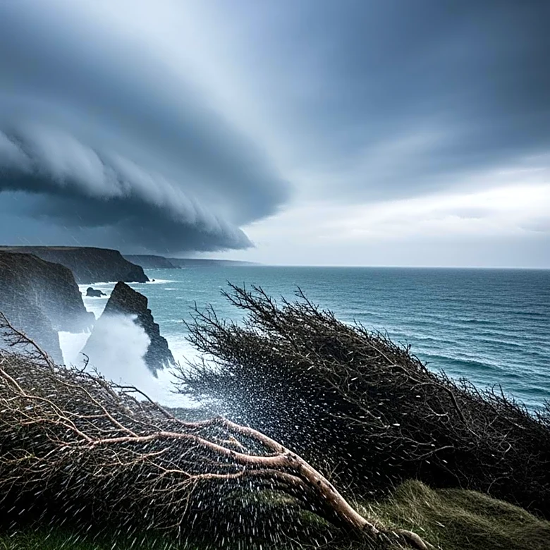 Storm Dave to Bring 80mph Winds to Northern Ireland Over Easter Weekend
