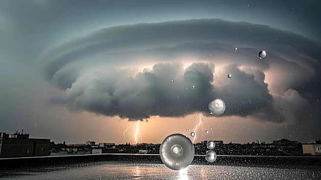 Severe Thunderstorms and Hail Expected in Chicago Area