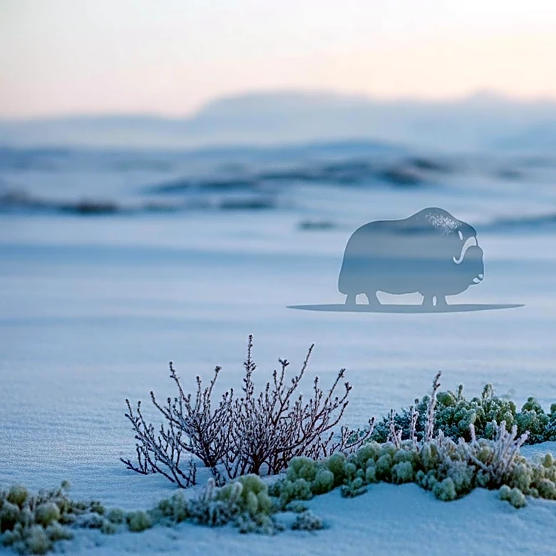 Canadian Arctic Muskoxen Threatened by Emerging Diseases and Climate Change