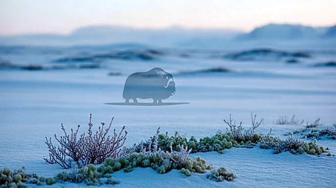 Canadian Arctic Muskoxen Threatened by Emerging Diseases and Climate Change