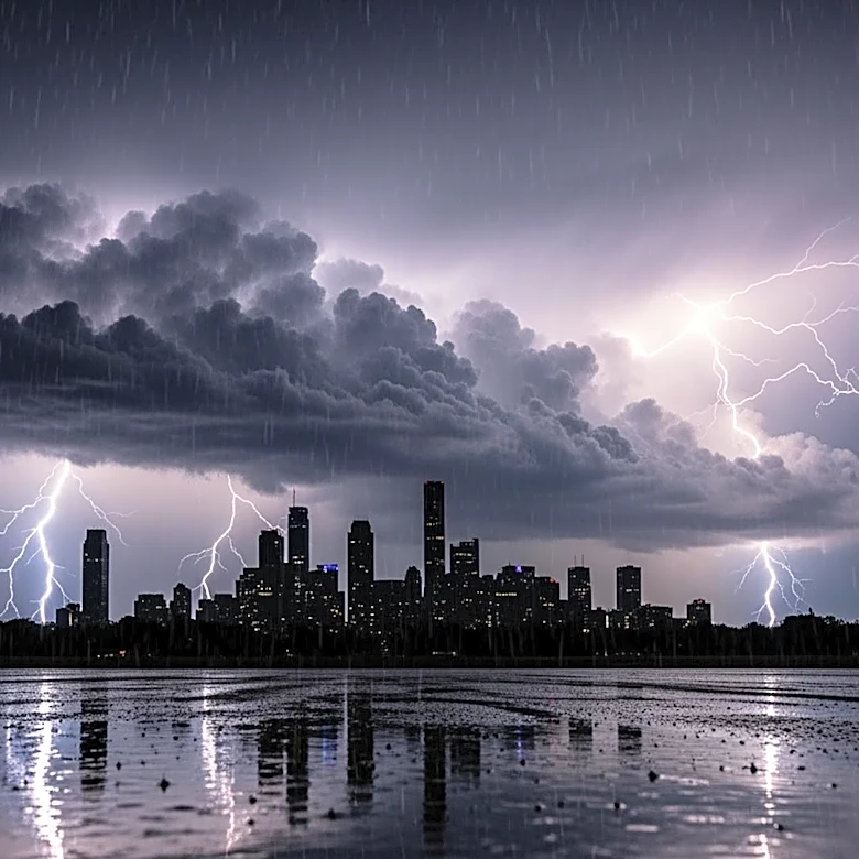 Heavy Rain and Thunderstorms Expected in Chicago Area