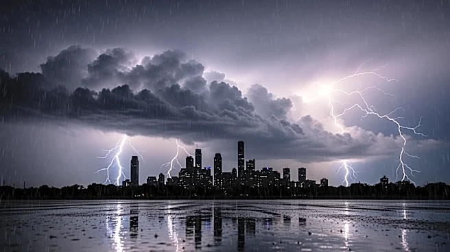 Heavy Rain and Thunderstorms Expected in Chicago Area