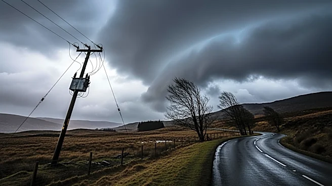 Storm Dave Causes Power Cuts and Travel Disruption in Scotland