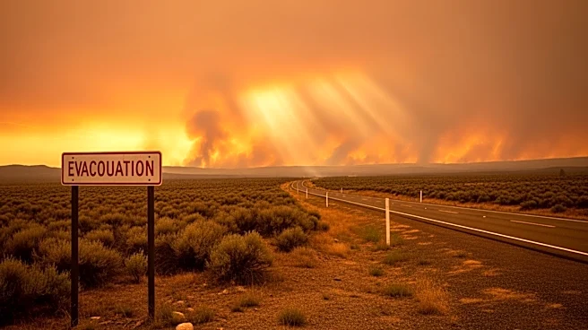 Mandatory Evacuations as Springs Wildfire Threatens Moreno Valley
