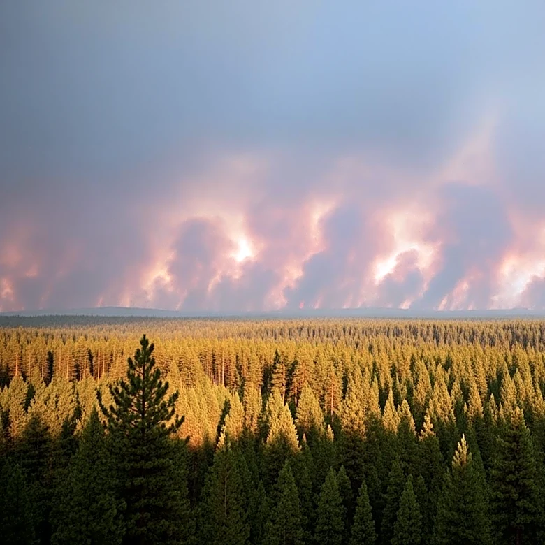 Interlachen Wildfire Prompts Renewed Smoke Warning