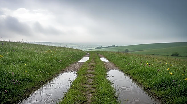 Cloudy and Mild Weather with Rain in Berks County