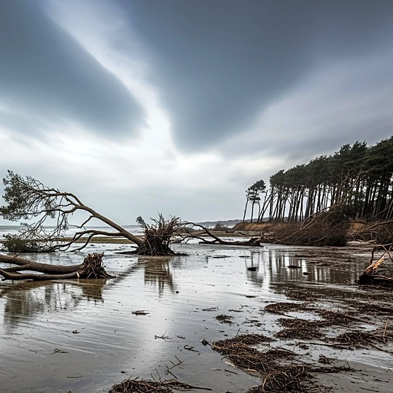 High Winds Cause Fatal Easter Tragedy in Northern Germany