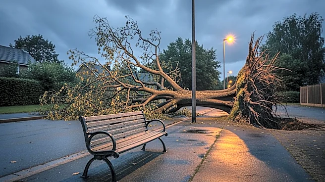Storm Dave Causes Tree Collapse and Homelessness in Kinver