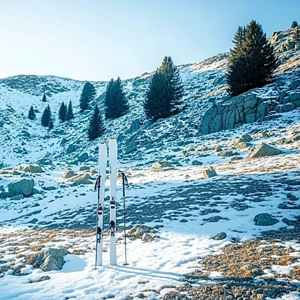 Low Snow Pack Challenges Skiers at Keystone Resort, Colorado