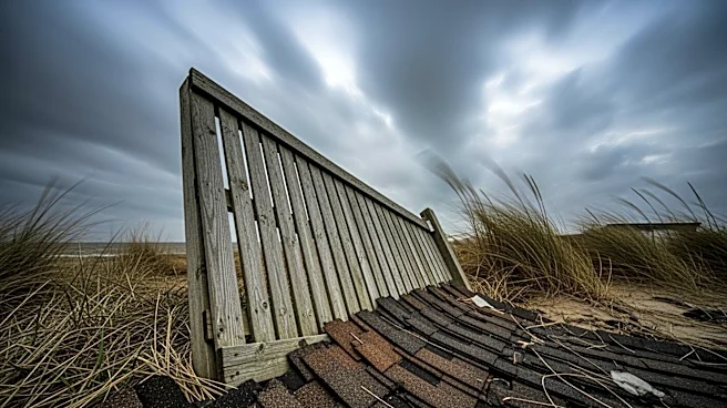 Storm Dave Causes House Collapse in Blackpool Amid High Winds