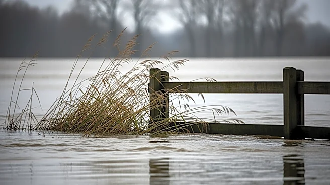 Horse Rescued from Flooded Creek Near Marengo, Illinois