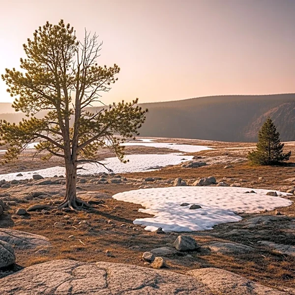 Climate Change Impacts in Yellowstone: Warmer Temperatures and Less Snow