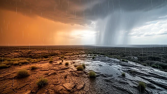 Denver Transitions from Fire Weather to Rain Showers