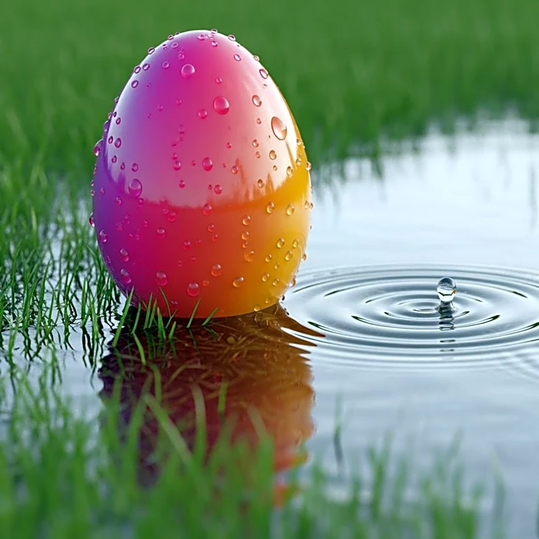 Rainy Weather Doesn't Dampen Evanston's Annual Egg Hunt
