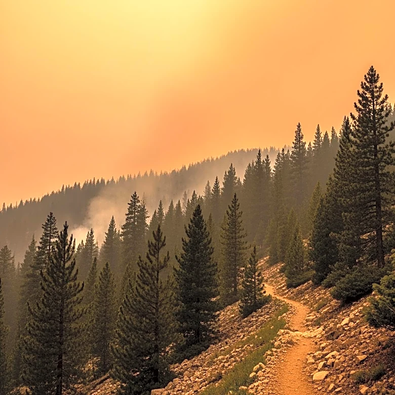 Goat Trail Fire Burns in Boulder County