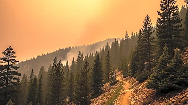 Goat Trail Fire Burns in Boulder County