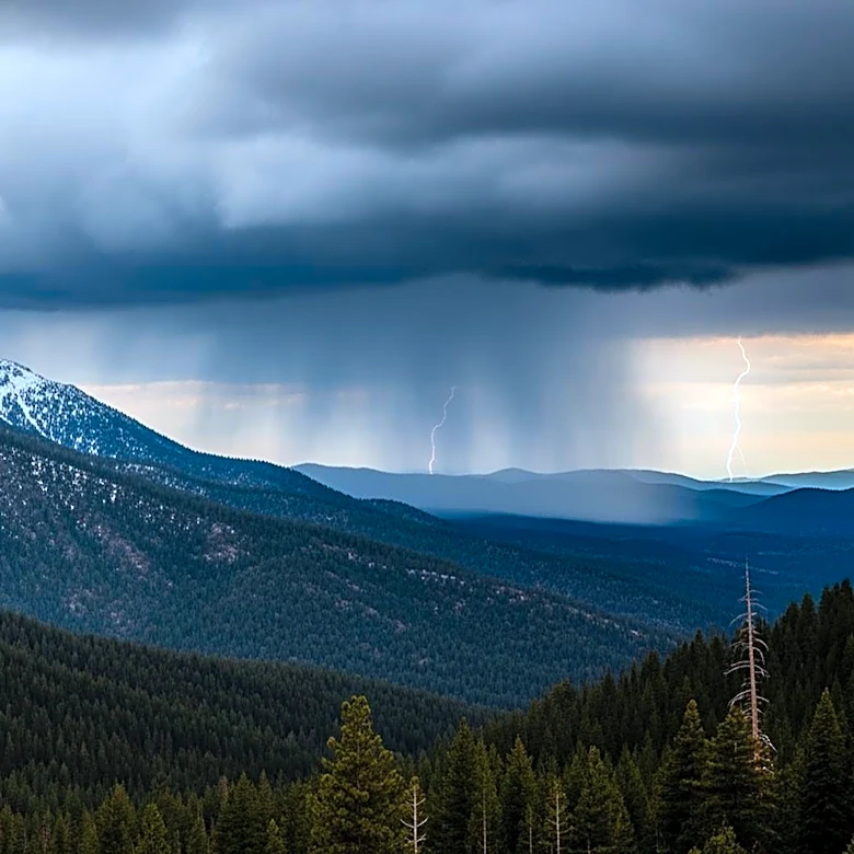 Unsettled Weather in Northern California: Rain, Snow, and Thunderstorms