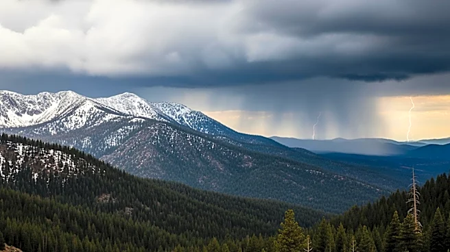 Unsettled Weather in Northern California: Rain, Snow, and Thunderstorms