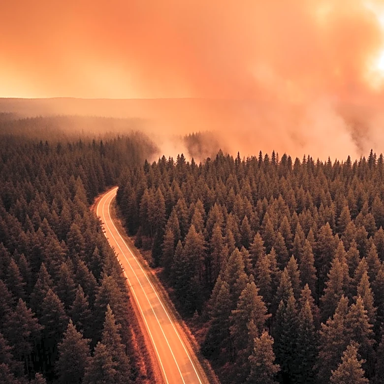 Mandatory Evacuations in Larimer County Due to Cougar Run Fire