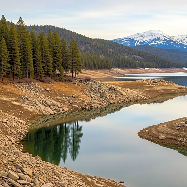 Lake Dillon Reservoir Levels Drop Amid Record-Low Snowpack