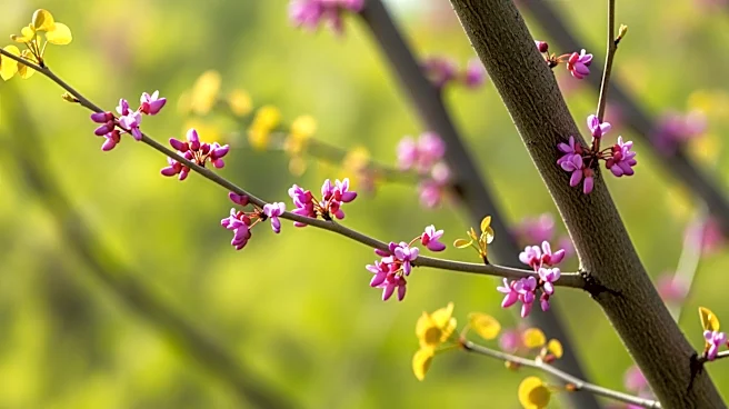 Spring Blossoms: Native Redbud Trees Begin Growth in Pittsburgh
