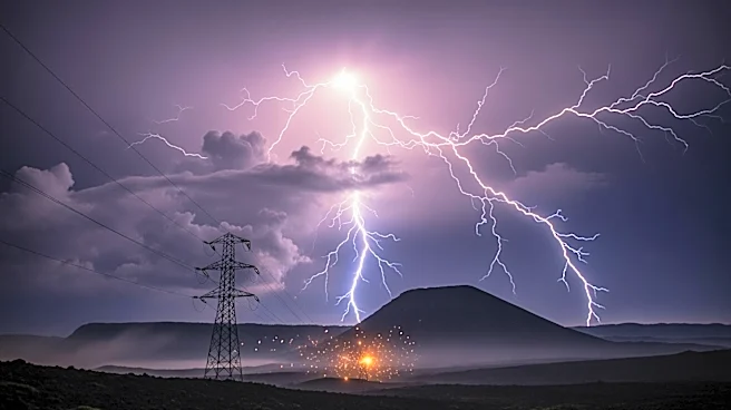 Lightning Storm Causes Power Outages Across South Iceland
