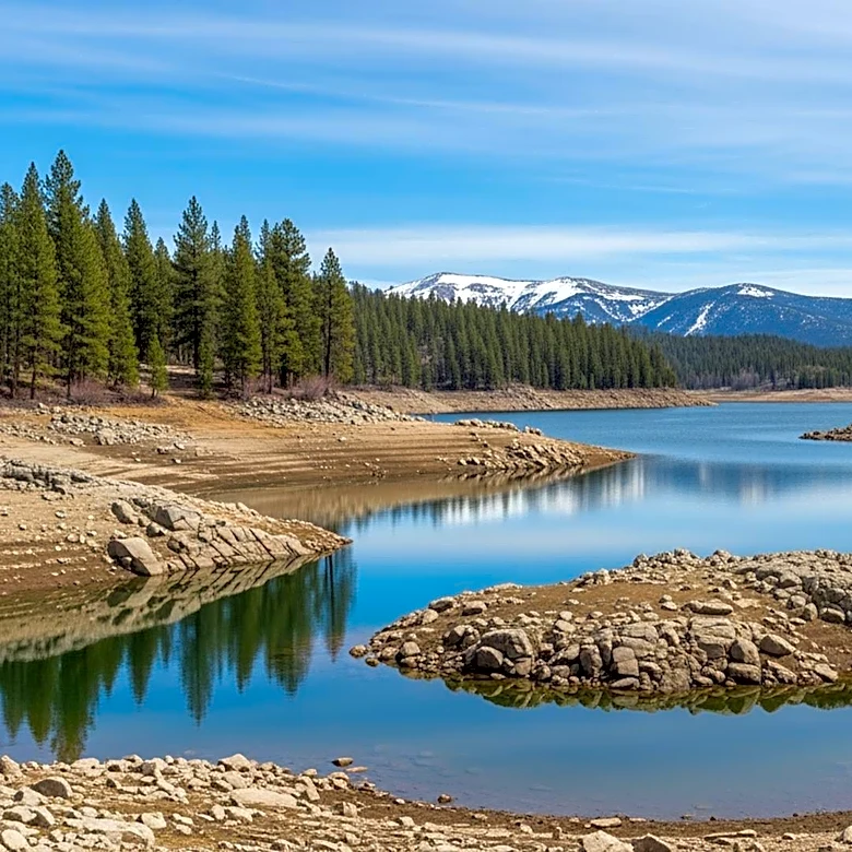Lake Dillon Reservoir Levels Drop to 76% Amid Record-Low Snowpack