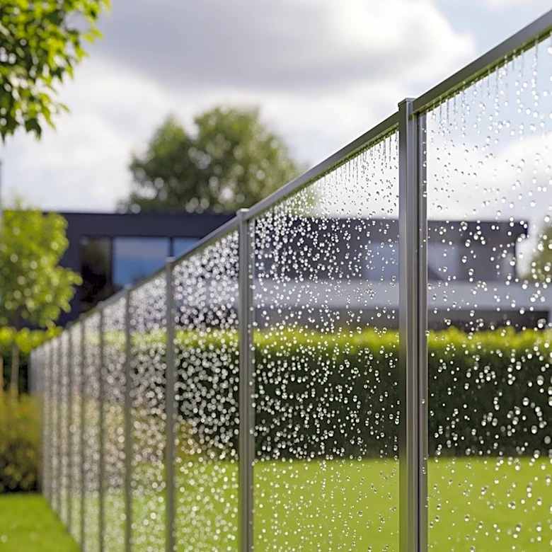 Dutch Homes Enhance Climate Resilience with Innovative Rain Fences