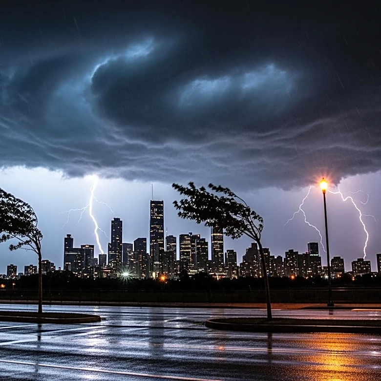 Chicago Faces Stormy Weather: Prepare for Heavy Rain and Wind