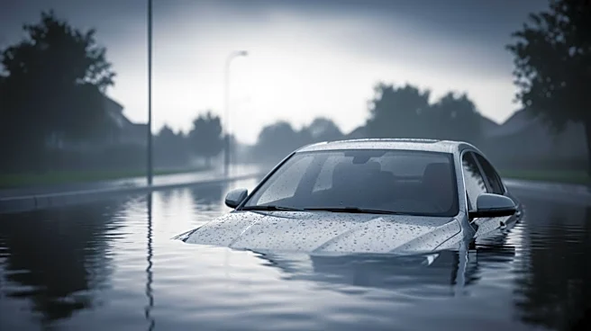 Heavy Rain Leads to Car Submersion in Port St. Lucie, Florida