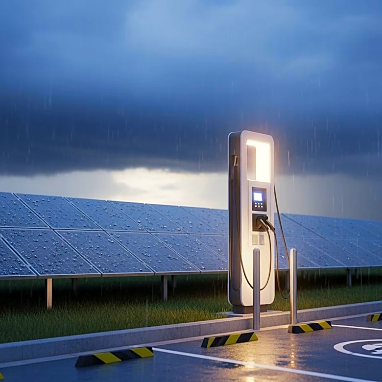 Electric Vehicles Aid Solar Power in Tropical Cities Amid Thunderstorms