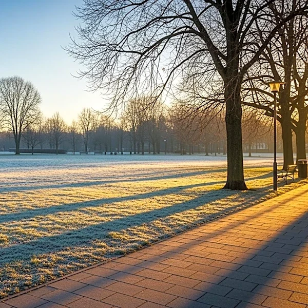 Chilly Morning Turns Sunny and Mild in New York City