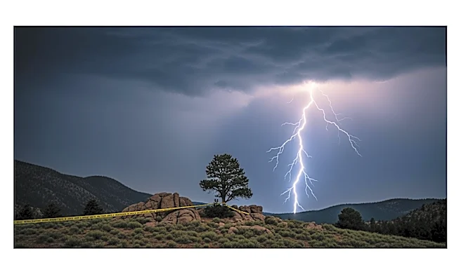 Lightning Strike Leaves Woman in Critical Condition in Colorado