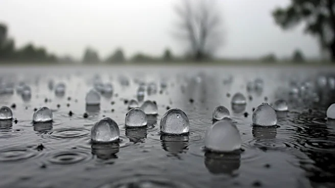 Severe Weather Brings Hail to Solano County, California