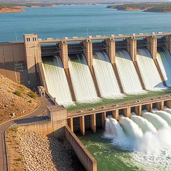 Naute Dam Overflows, Controlled Water Releases Begin in Namibia