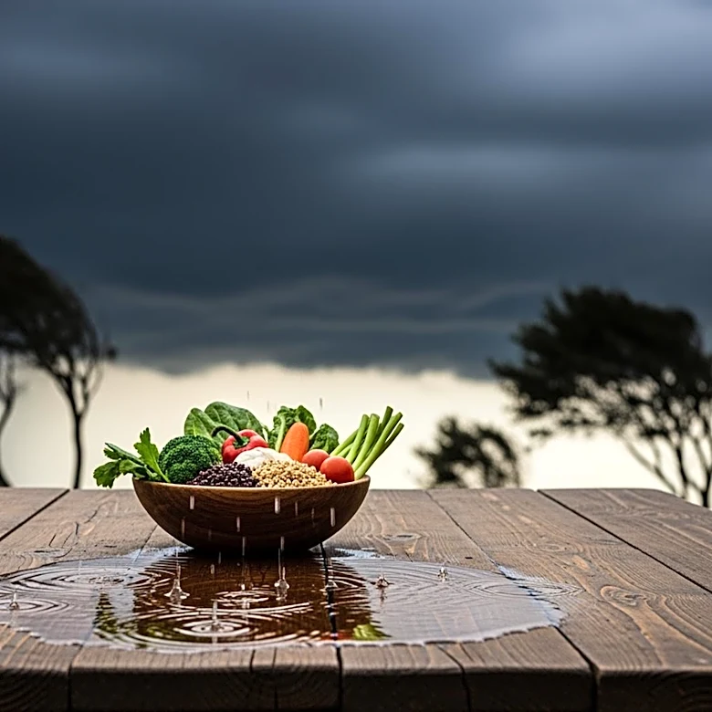 New Jersey Faces Stormy Weather Amid Community FoodBank Event