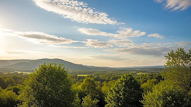 Clear Skies and Mild Temperatures in Reading, PA